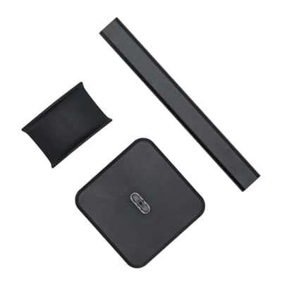 Turnstile Audio Desktop Headphone Stand with Anti-Skid Silicone Base, Black image 1