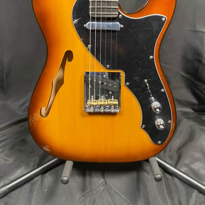 Fender Limited Edition Suona Telecaster Thinline Electric Guitar - Violin Burst image 1
