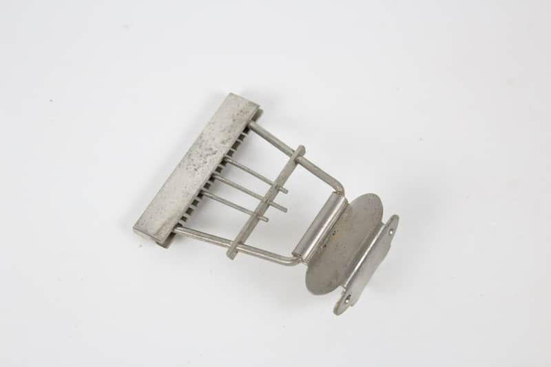 1950-1960's Vintage Hofner 12-String Trapeze Tailpiece Nickel All Original image 1