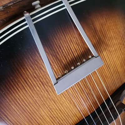 Harmony H1215 hollowbody archtop vintage '60s - sunburst image 4