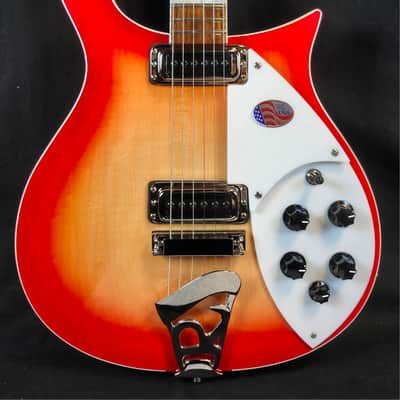 Rickenbacker 620 Fire Glo, Stereo, Gotoh Tuners, Rosewood FB, w/HSC 2026 image 1