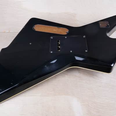 Ibanez Destroyer II DT450 MIJ 1984 Black Pro Rock'r Locking Tremolo Vintage Japan Fujigen w/ Bag image 13