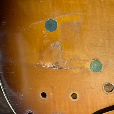 vintage KAY JAZZ II archtop guitar body / project wood only luthier parts barney kessel image 13