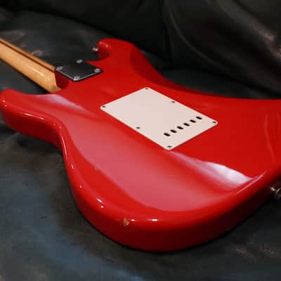 1988 Red Fender Stratocaster H series Made in Japan MIJ image 9