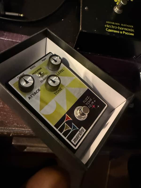 Maestro Fuzz-Tone FZ-M 2022 - Present - Yellow Graphic image 1