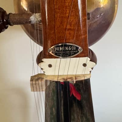 Hemen Sen Sarod Early 2000s - One Piece Teak image 3
