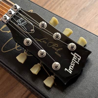 2012 Gibson Alex Lifeson Signature Les Paul Axcess RARE Ebony Black #AL717 Original Run COA & OHSC image 11