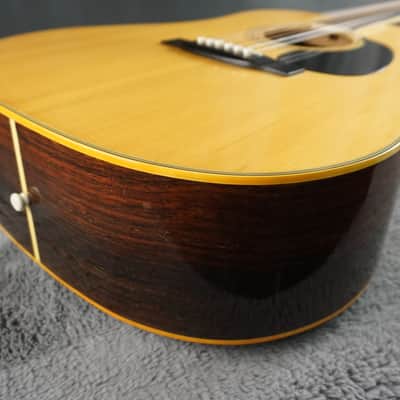 Tokai Cat’s Eyes CE-300 Vintage MIJ Acoustic Guitar w/ Hard Case image 5