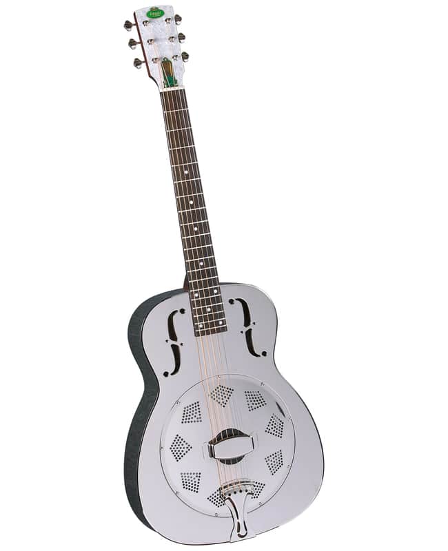 Regal RC-2 Metal Body Style-O Duolian Guitar – Nickel-Plated Brass image 1