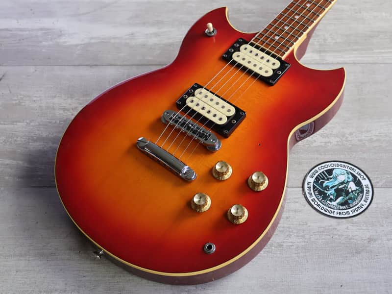 1982 Yamaha Japan SG-800S Double Cutaway (Cherry Sunburst) image 1