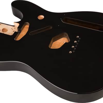 FENDER - Classic Series 60s Telecaster SS Alder Body Vintage Bridge Mount  Black - 0998006706 image 2