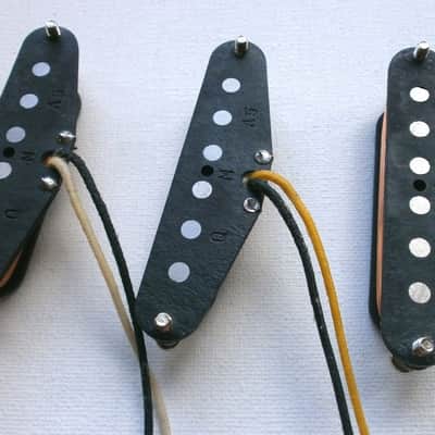 HOT Stratocaster A5 Guitar Pickups SET SRV Hand Wound Strat Q pickups Stevie Ray Vaughan image 4