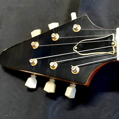 Scarecrow Guitars 59 korina V tribute, Hand Made with aged korina and Brazilian Rosewood Fret board Gibson HSC image 12