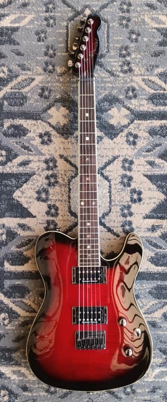 Fender Special Edition Custom Telecaster FMT HH with Laurel Fretboard 2019 - Present - Black Cherry Burst image 1