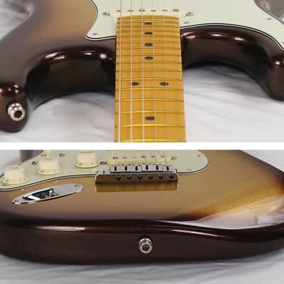 2021 Fender American Ultra Stratocaster Mocha Burst Left-Handed Lefty with Hard Case image 5