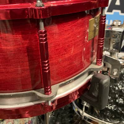 Tommy Lee's Motley Crue "Girls, Girls, Girls" Tour Pearl Free Floating Snare Drum. SIGNED! image 20