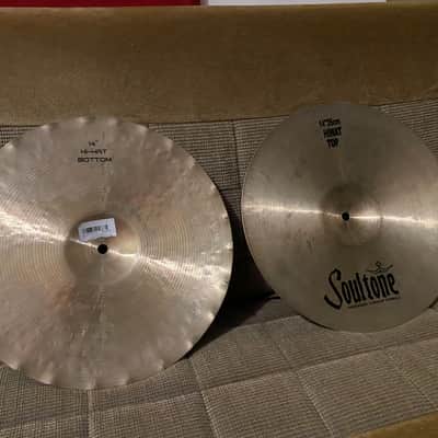 Soultone Custom 14" Hi-hats Cymbals Pair image 3