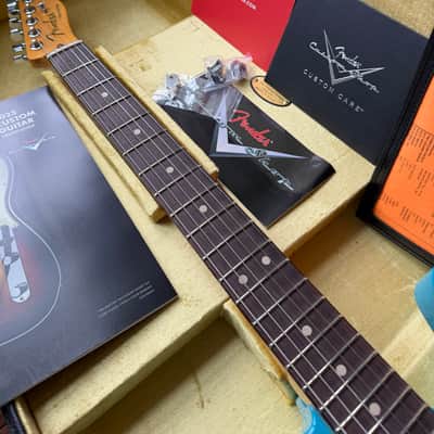 2025 Fender Custom Shop Telecaster Custom Deluxe W25 NOS - Taos Turquoise image 20