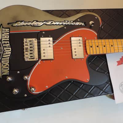 FENDER TELECASTER DDCC CUSTOM ENGRAVED HARLEY DAVIDSON GUITAR image 1