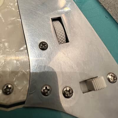 White roller wheels for Jaguar/Jazzmaster image 4