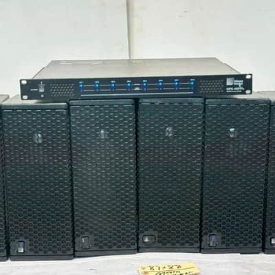 (8) Meyer Sound UP-4XP Speaker W/Phoenix 5pin (1) MPS-488HPp Power Supply #47. image 4