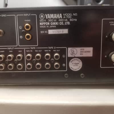 Yamaha Yamaha A-700 (1983-84) image 3
