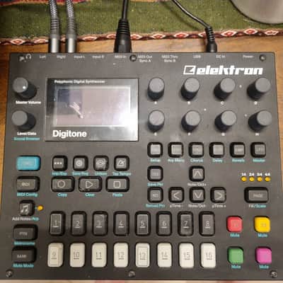 Elektron Digitone 8-Voice Digital Synthesizer 2017 - 2024 - Black image 6
