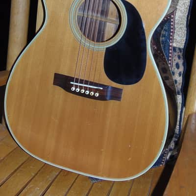 Rare 1974 Takamine F-310S, Solid Spruce w/Rosewd-42yrs Old,This one is Relic'd naturally w/age Nice! image 4