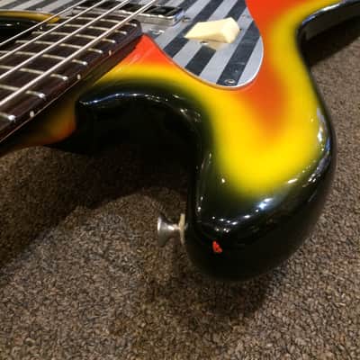 Teisco Del Rey EB200 60's Candy Corn image 10