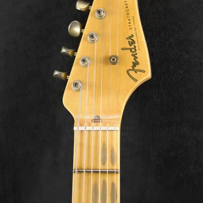 Mint Fender Custom Shop '56 Stratocaster Journeyman Relic Aged Sherwood Green Metallic image 7