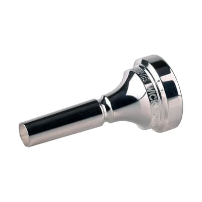 Denis Wick Classic Trombone Mouthpiece Silver Plated, 5880-12CS - V-Type Design for Balanced Tone & Smooth Response - Small Shank Fitting Trombone Accessory 24.7 x 6.5 x 6.1mm image 2