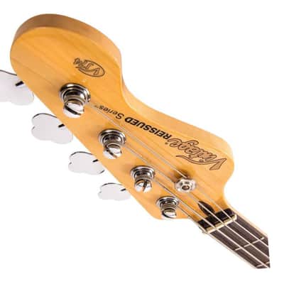 Vintage Icon Series VJ74 Bass - Gloss Black image 4