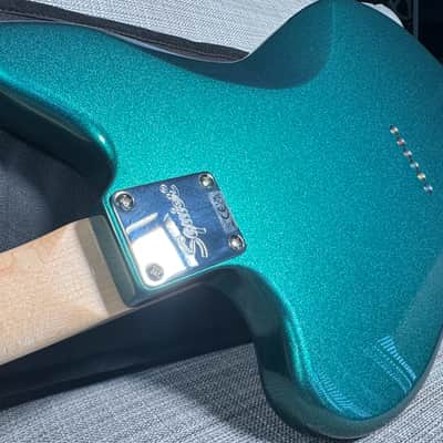 Squier Jazzmaster Electric XII 12 string Paranormal 2024 - Sherwood Green with Upgrades and Fender Gig Bag image 5