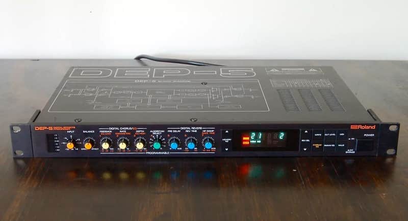 Roland DEP-5 Vintage 80's Digital Effects Processor 1U Rack | Reverb