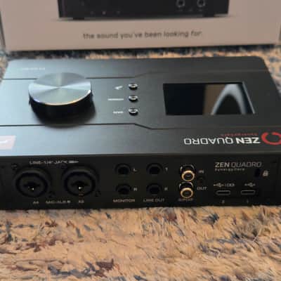 Antelope Audio Zen Quadro Synergy Core USB-C Audio Interface 2024 - Present - Black image 3