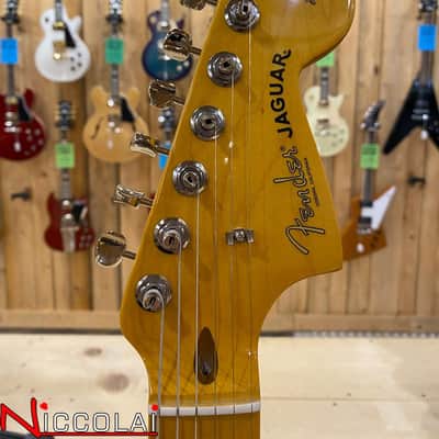 Fender American Professional Classic Jaguar, Maple Fingerboard, Faded Lake Placid Blue image 9