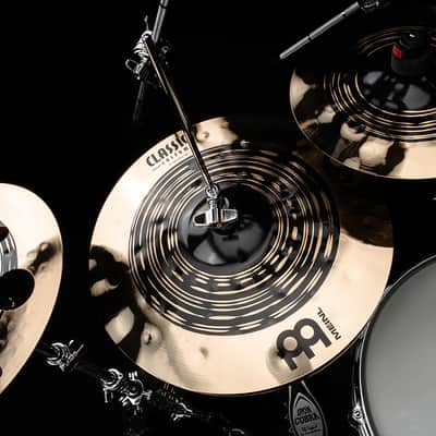 MEINL CC14DUH Classics Custom Dual HiHat 14 Zoll Becken dark/brilliant image 11