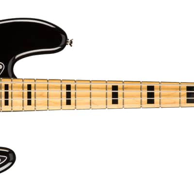 Squier Classic Vibe '70s Jazz Bass Maple FB Black image 1
