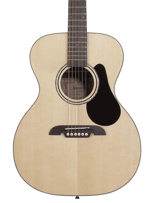 Alvarez Guitars Regent RF26 Folk/OM Acoustic Guitar Natural Gloss image 1