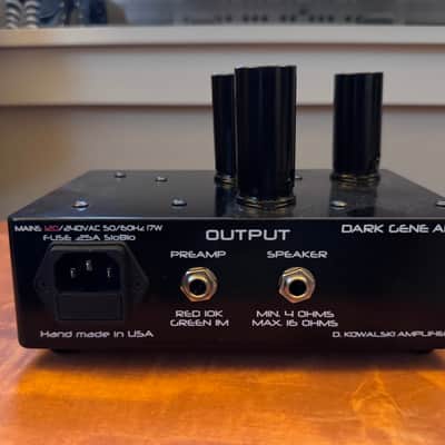 D. Kowalski Amplifiers DARK GENE Mini Amp Head .5w (Red) image 3