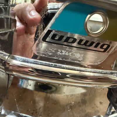 Ludwig 5x14 Supraphonic Snare Drum 1970s - Chrome image 5