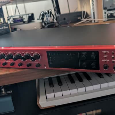 Focusrite Clarett 8Pre Thunderbolt Audio Interface 2010s - Red image 12