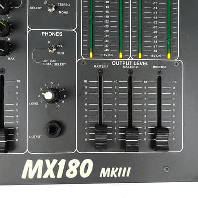 RODEC MX180 Mk 3    4CH DJ Mixer image 3