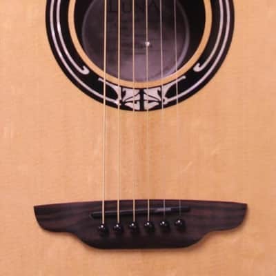 Luna Guitars Artist Nouveau Acoustic-Electric Guitar, ART NOUVEAU image 4