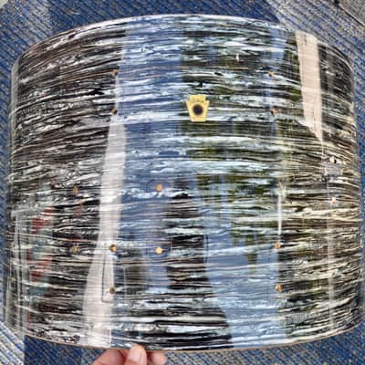 Ludwig Black Oyster Pearl Super Classic 1963-1964 image 15