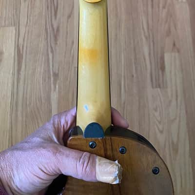 Rare: Tucker Barrett Luma - 5 string electric Violin/Viola - Hawaiian Koa wood image 12