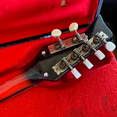 1965 Tombo Ukulet Mini Electric Guitar with AMP in Case! RARE Japanese image 19