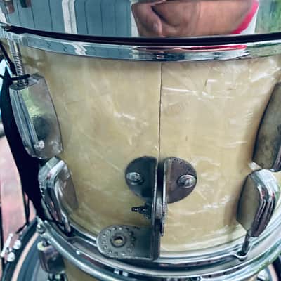 Slingerland Radio King 1950 - White Marine Pearl image 21