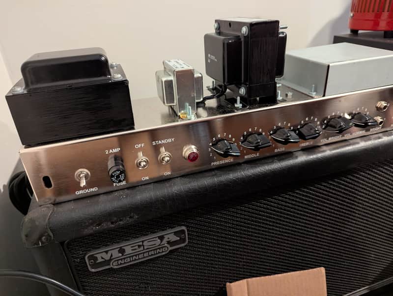 5F6 Tweed Bassman clone chassis-only (w/ tubes) image 1