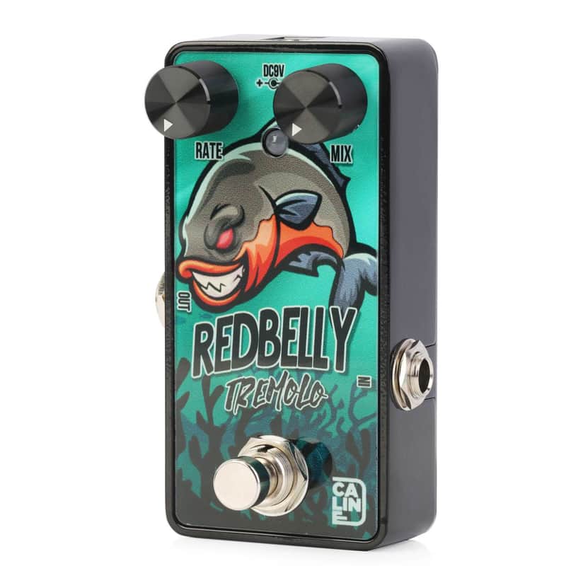 Quick Shipping! Caline G007 Red Belly Tremolo image 1